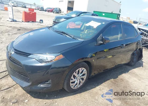2019 Toyota Corolla Le z USA, uszkodzony, nr VIN 2T1BURHE7KC222027